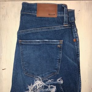 Madewell skinny hi rise 10inch size 27